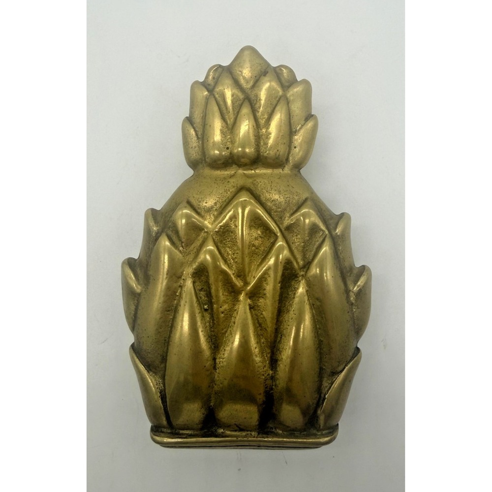 Solid‎ Brass Pineapple Decorative Bell Wall Mount Gold Tone Kitchen Decor Accent